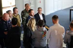Sztab kryzysowy w Lublinie po alarmie z powietrza