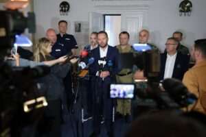 Sztab kryzysowy w Lublinie po alarmie z powietrza