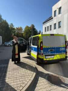Gmina Kłoczew wsparła zakup radiowozu dla policji w Rykach