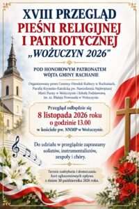 Wożuczyn zaprasza na XVIII Przegląd Pieśni Religijnej i Patriotycznej