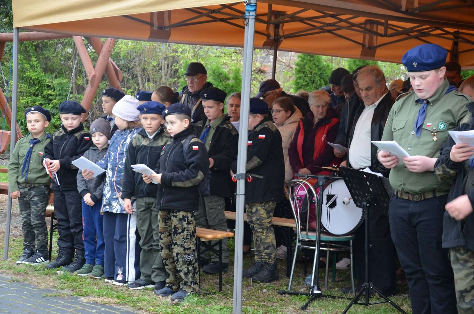 Patriotyczne śpiewanie w Telatynie. Pieśni połączyły pokolenia