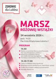 Marsz Różowej Wstążki w Lublinie już 24 września