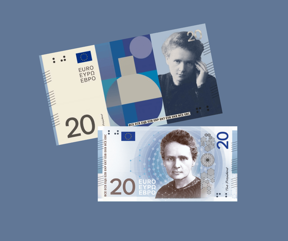 Maria Skłodowska-Curie na banknocie 20 euro? Jest głosowanie