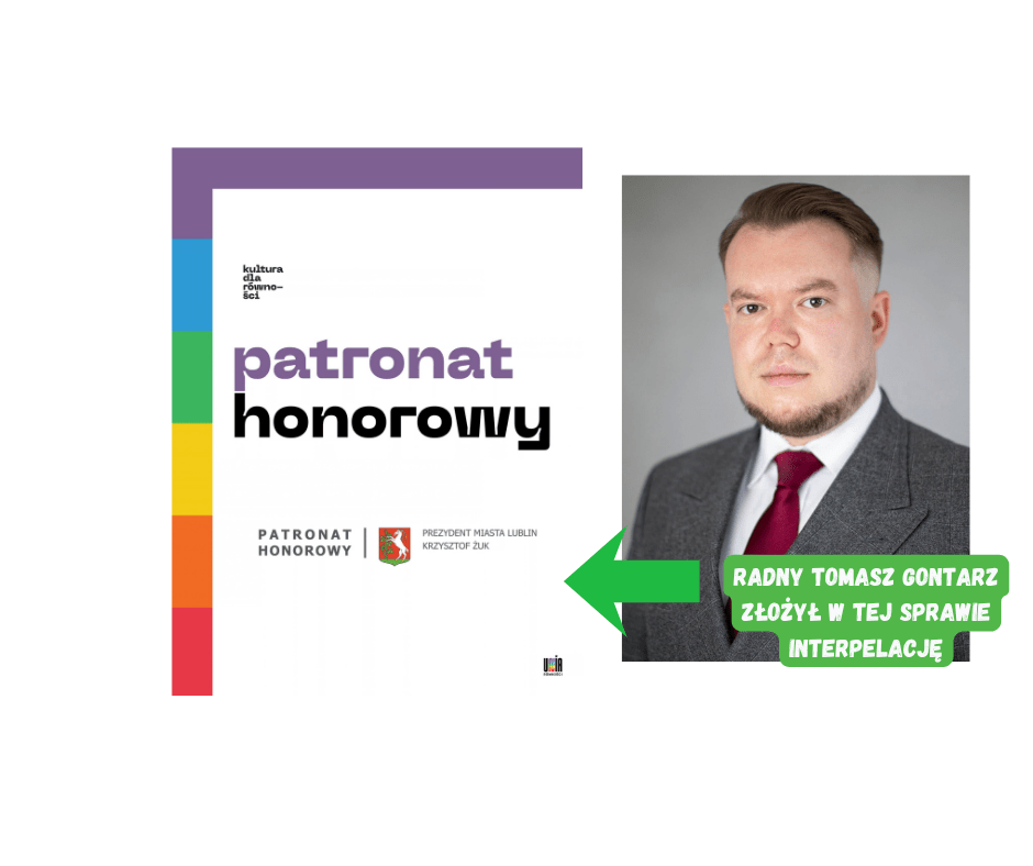 Patronat Prezydenta Lublina. Radny pyta o decyzję