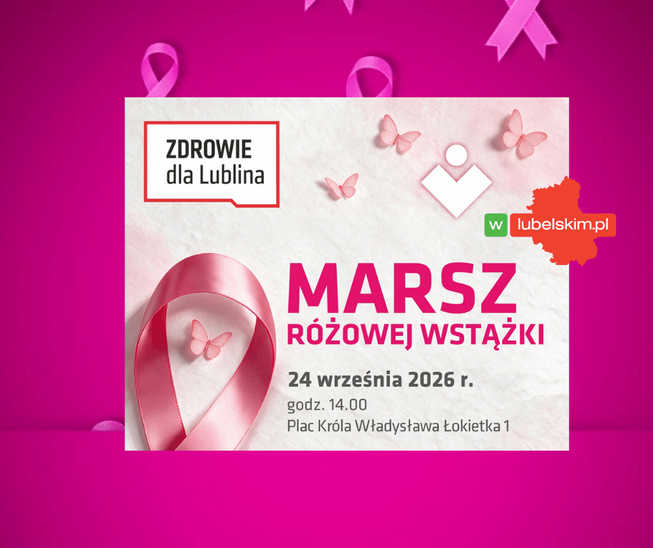 Marsz Różowej Wstążki w Lublinie już 24 września