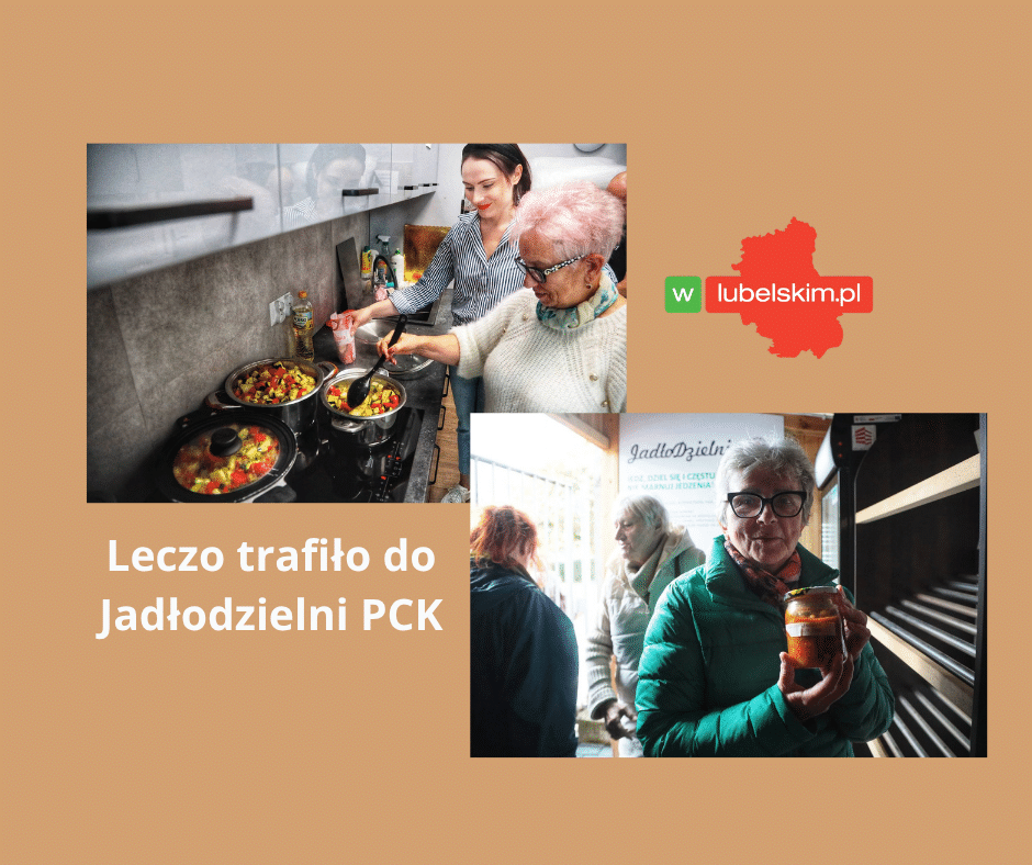 Seniorzy ugotowali leczo dla potrzebujących w Lublinie