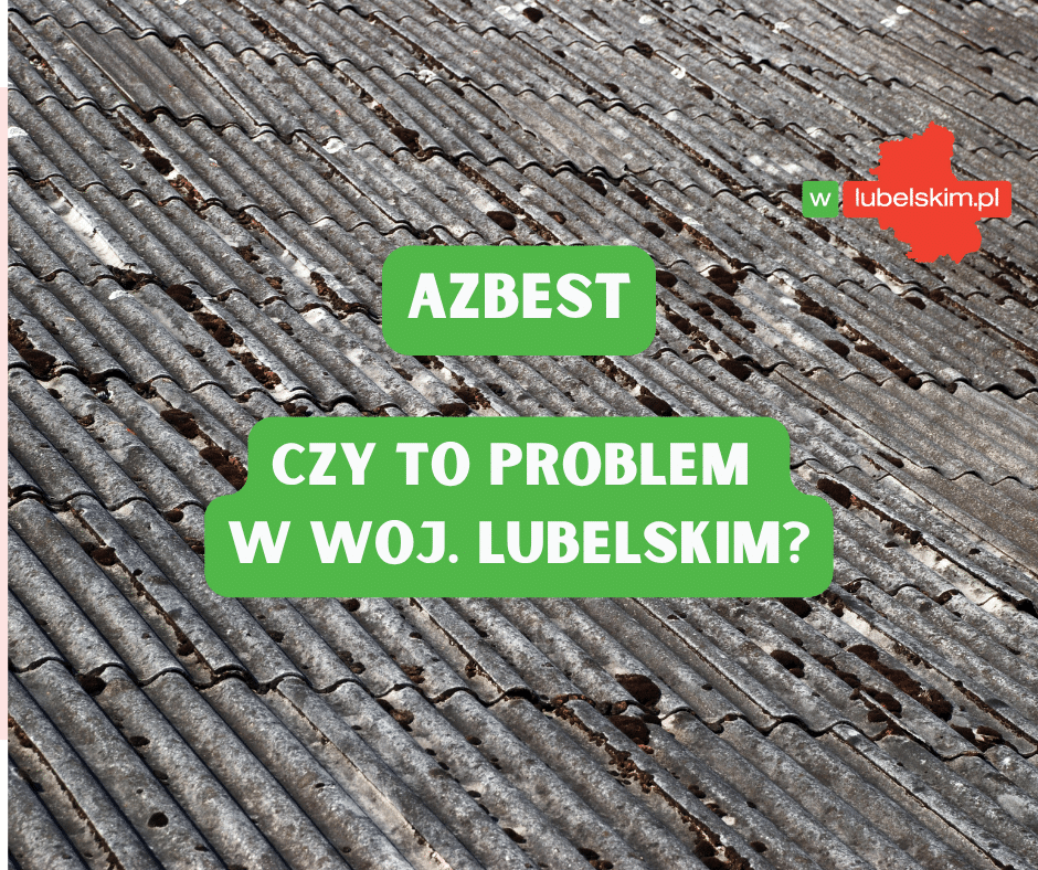 Lubelszczyzna druga w kraju. Ponad 233 tys. ton azbestu usunięte