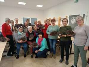 Jesienne jeże w Klubie Seniora w Telatynie