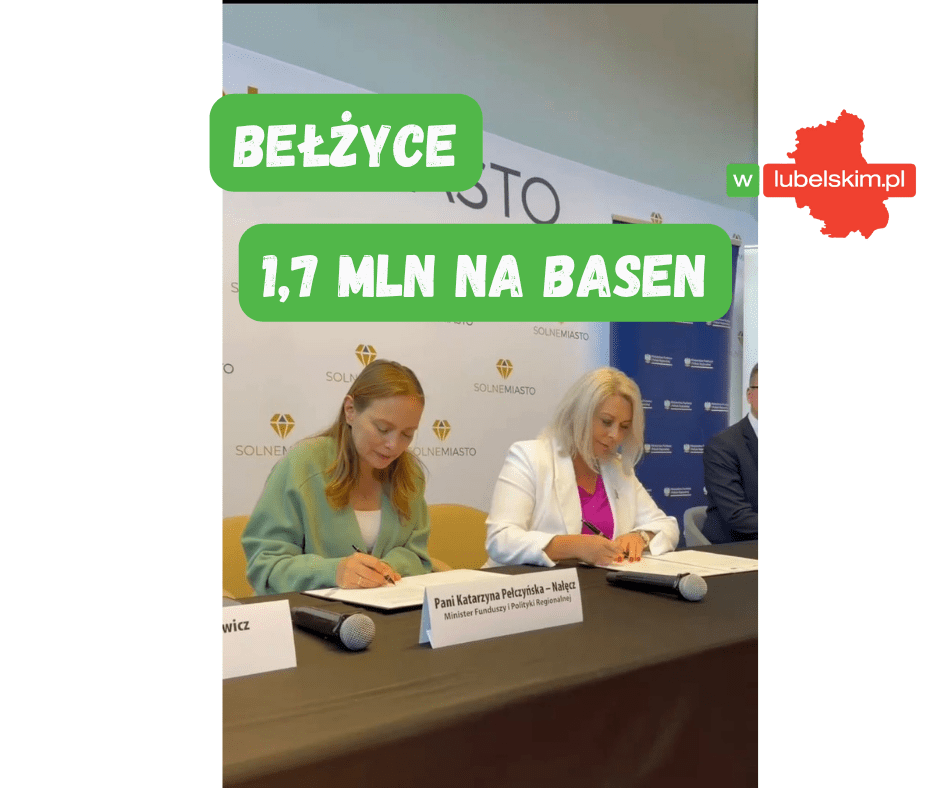Ponad 1,7 mln zł na dostępną pływalnię w Bełżycach