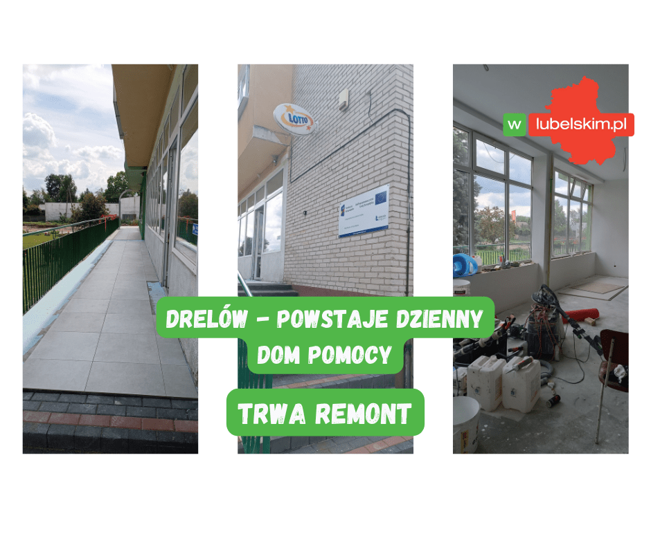 Drelów remontuje Dzienny Dom Pomocy. Nadal można się zgłaszać