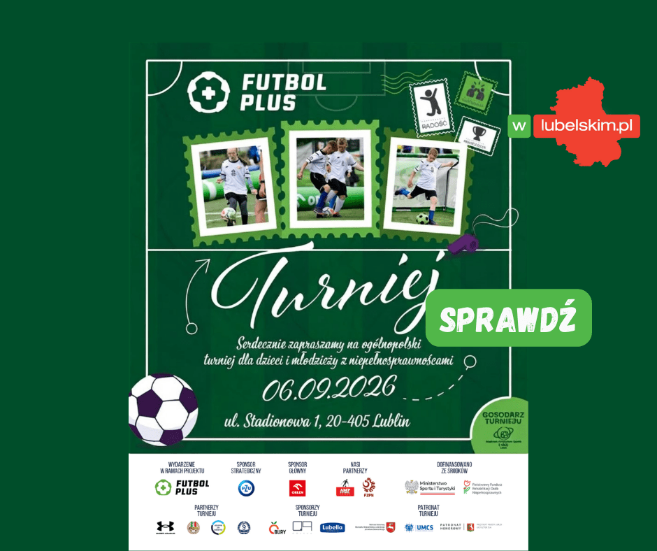 Piłka nożna bez barier. Turniej Futbol Plus w Lublinie