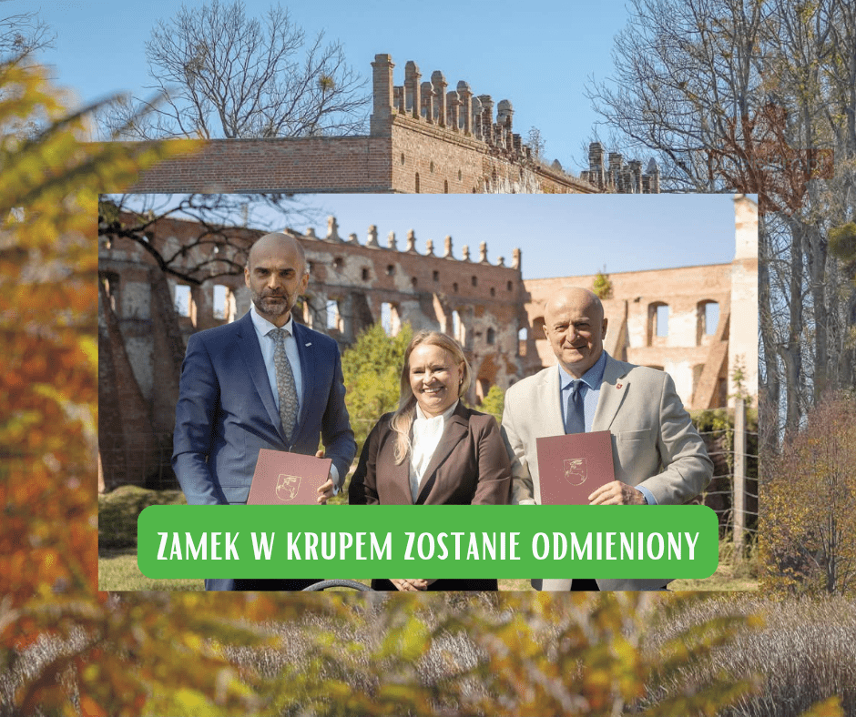 Zamek w Krupem odzyska blask. Rusza wielka rewitalizacja