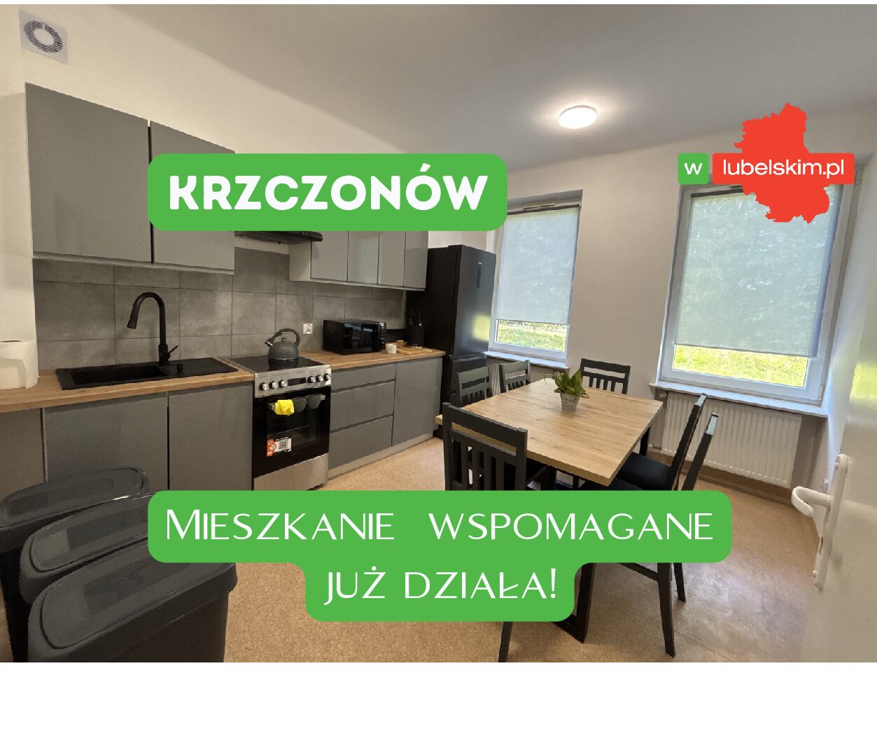 Mieszkanie wspomagane już działa w Krzczonowie