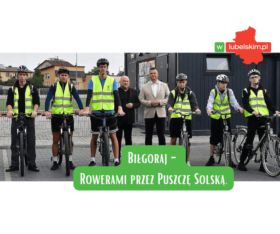 Rajd Sitarski w Biłgoraju. Rowerami przez Puszczę Solską
