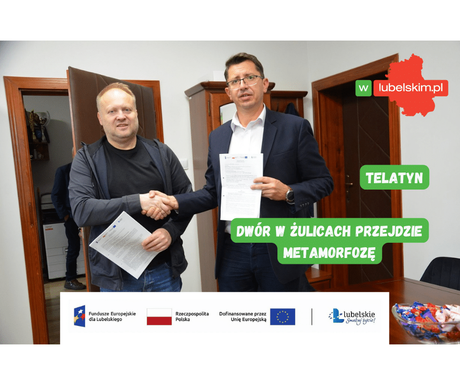Umowa podpisana. Zabytkowy dwór w Żulicach zmieni się dla mieszkańców