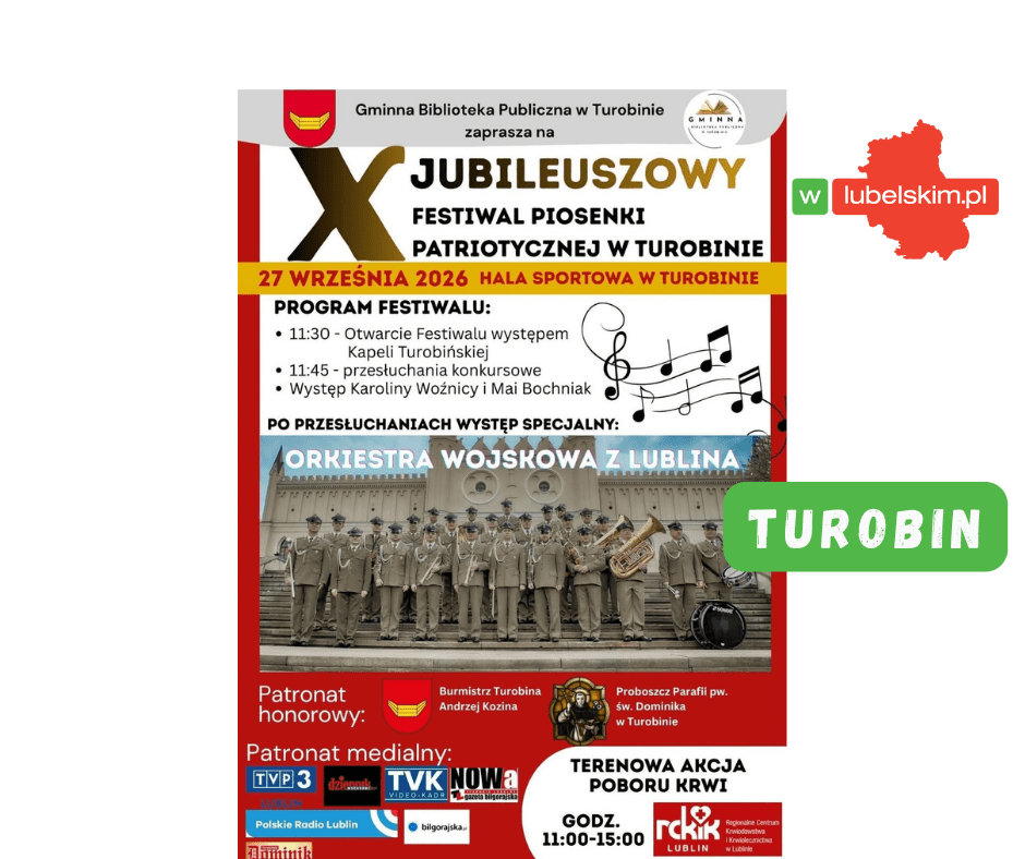 X Festiwal Piosenki Patriotycznej w Turobinie