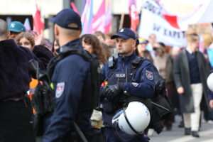 Marsz Równości i mecz Motoru Lublin. Policja podsumowała sobotę