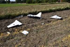 Dron znaleziony w Lubaczowie. Ewakuowano mieszkańców, sprawę prowadzi prokurator wojskowy