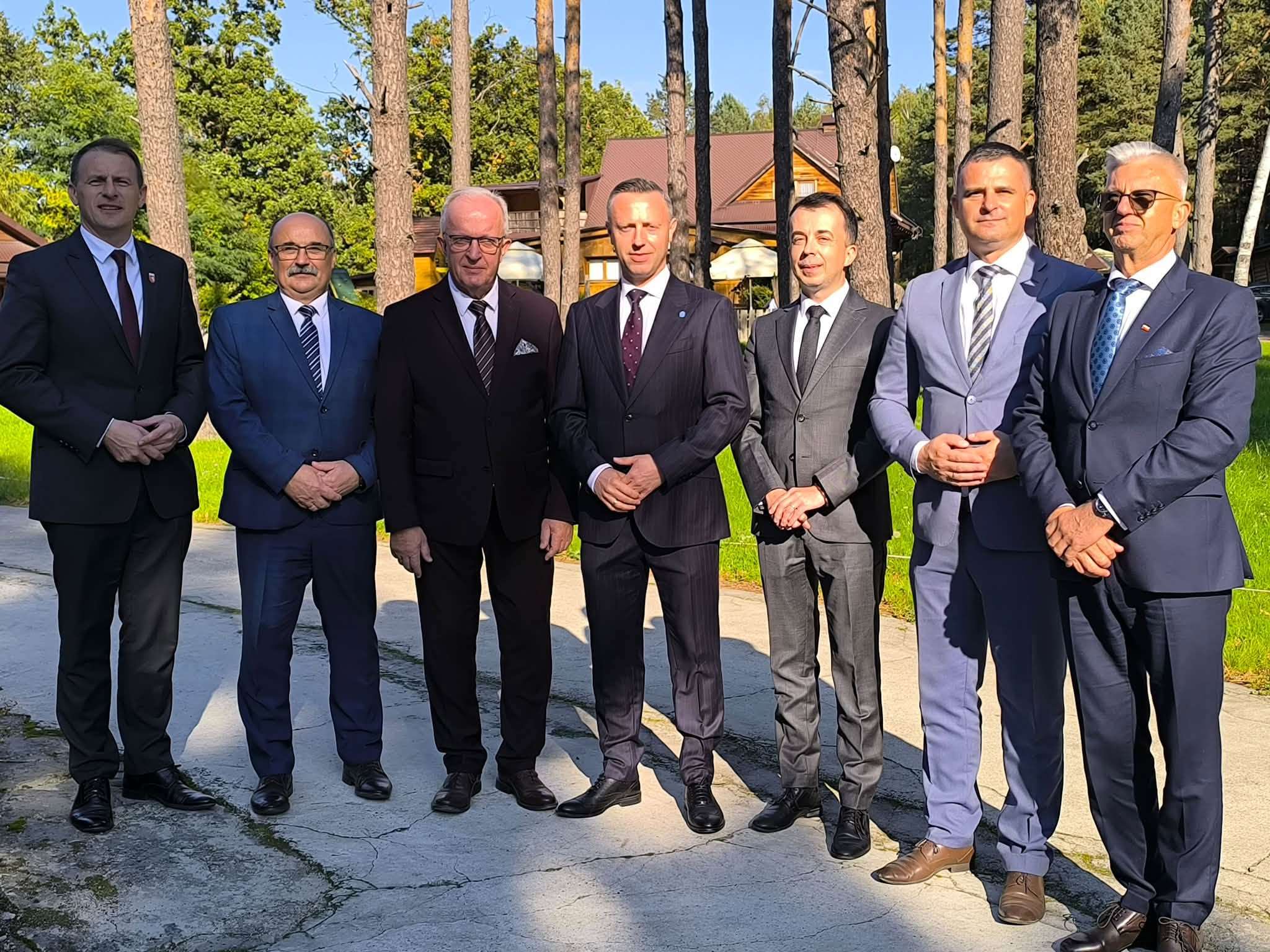 Pielgrzymka samorządowców w Górecku Kościelnym