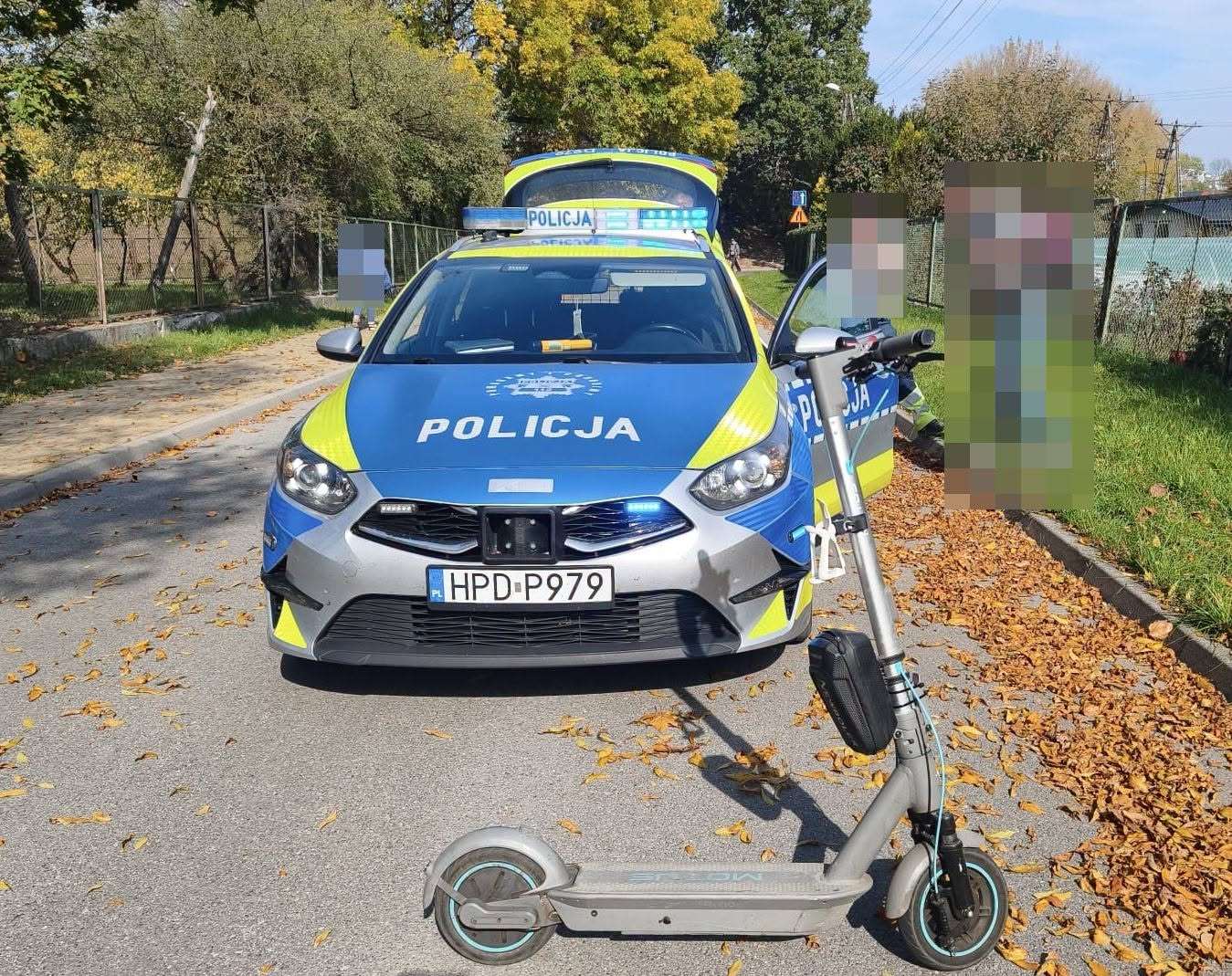 Kontrole hulajnóg: nietrzeźwy w Puławach, poszukiwany w Nałęczowie