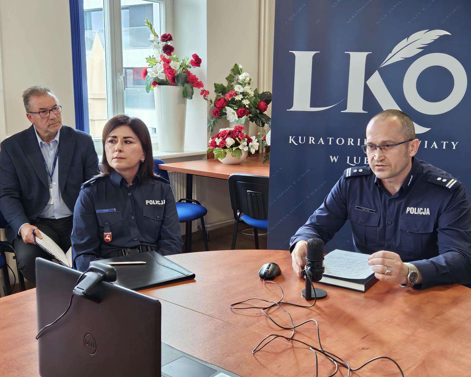 Bezpieczeństwo w szkołach na Lubelszczyźnie. Policja spotkała się z dyrektorami