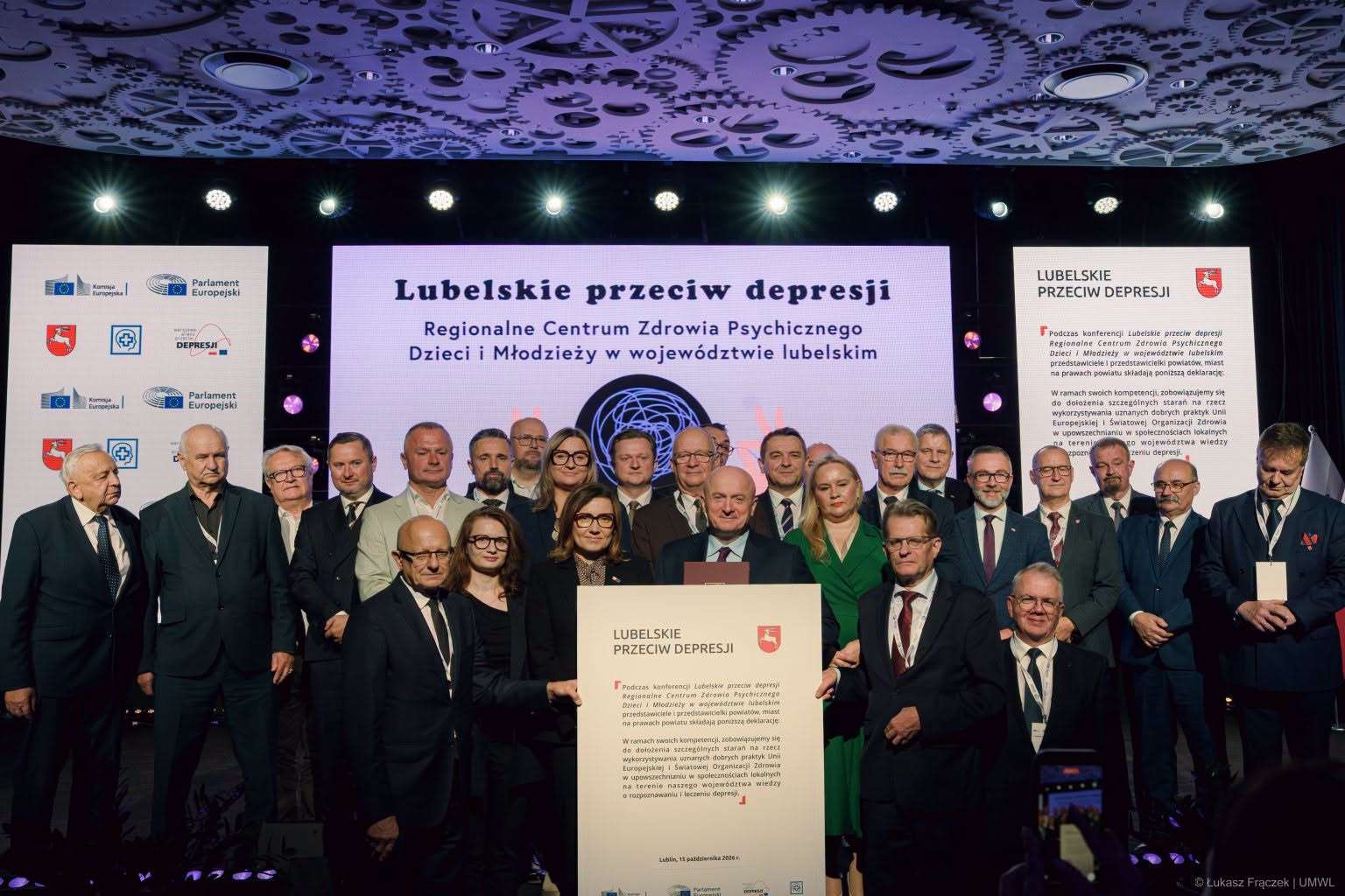 Lubelskie przeciw depresji. Samorządowcy podpisali deklarację