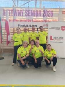 Powiat łęczyński na podium Wojewódzkich Igrzysk Seniorów. Zawodnicy zdobyli drugie miejsce