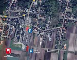 Nowy parking przy cmentarzu komunalnym w Opolu Lubelskim. Pomieści około 50 samochodów