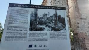 Ruiny pałacu w Bychawie oficjalnie otwarte. Historyczne miejsce dostało nowe życie