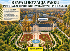Park przy Pałacu Potockich w Radzyniu. Co się zmieni?