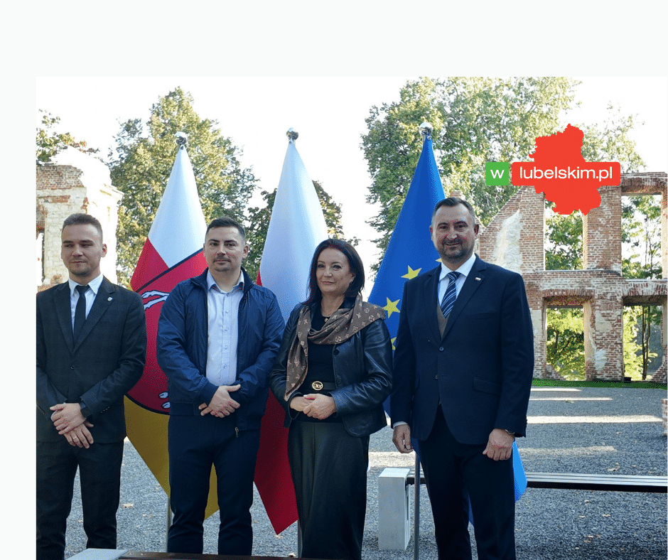 Ruiny pałacu w Bychawie oficjalnie otwarte. Historyczne miejsce dostało nowe życie