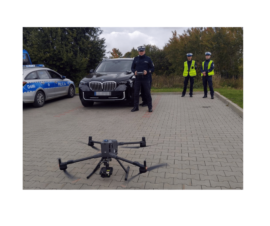 Dron nad Zamościem i kontrole hulajnóg. Policja ujawniła 17 wykroczeń