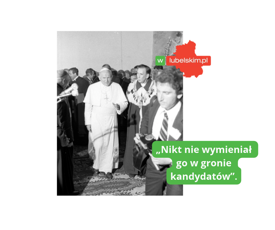 Jan Paweł II został papieżem 48 lat temu. Ekspert KUL wyjaśnia, dlaczego wybór Wojtyły zaskoczył świat