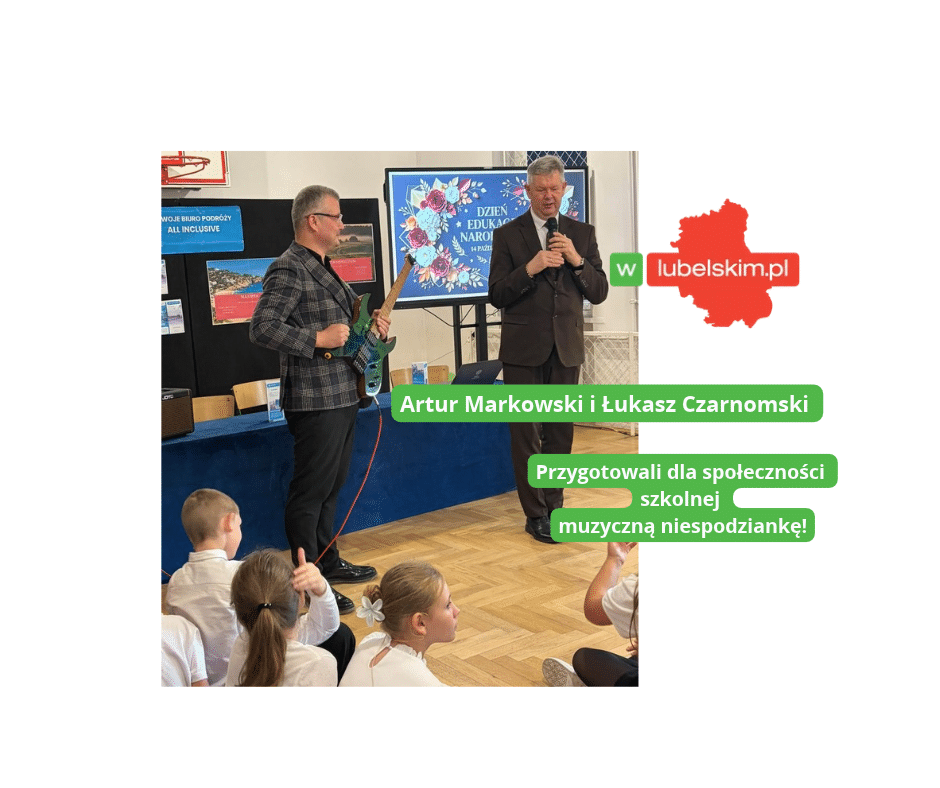 Dzień Edukacji Narodowej w szkole w Wojciechowie. Były wzruszenia i muzyczna niespodzianka