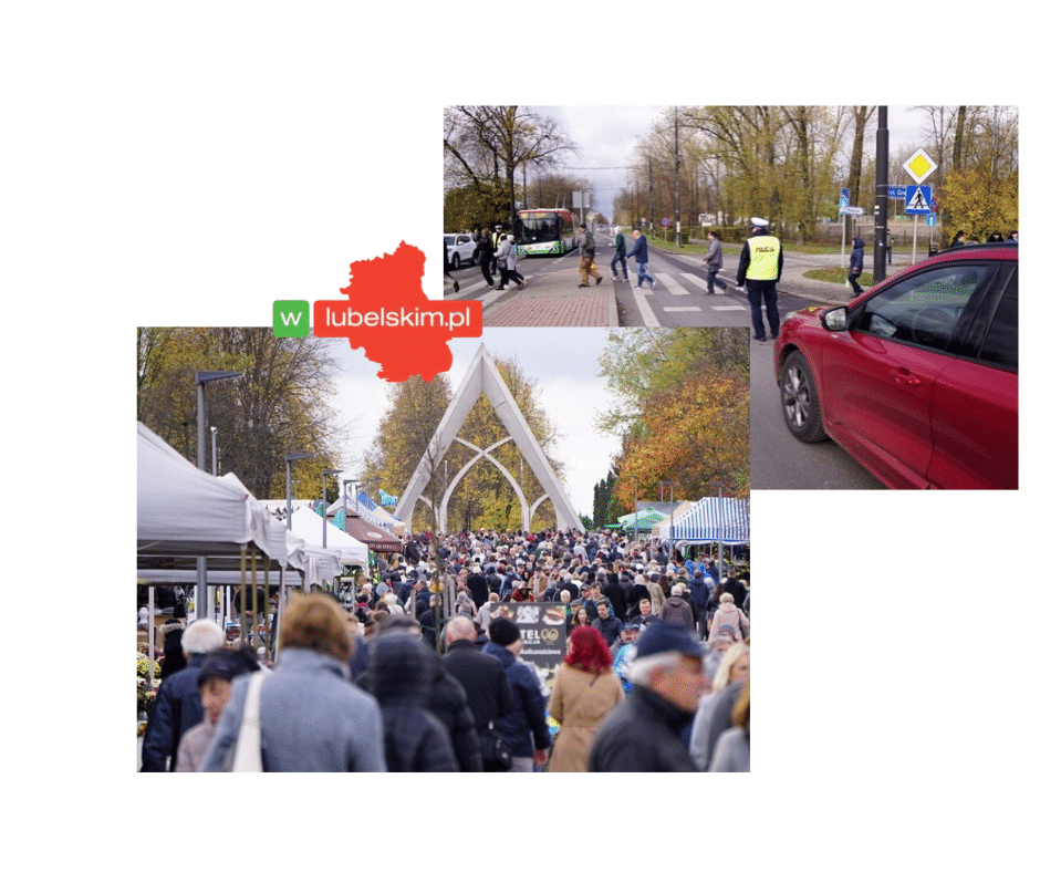 Wszystkich Świętych w Lublinie. Zmiany w ruchu przy cmentarzach i dodatkowe parkingi