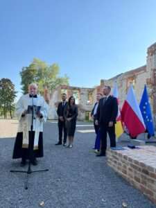Ruiny pałacu w Bychawie oficjalnie otwarte. Historyczne miejsce dostało nowe życie