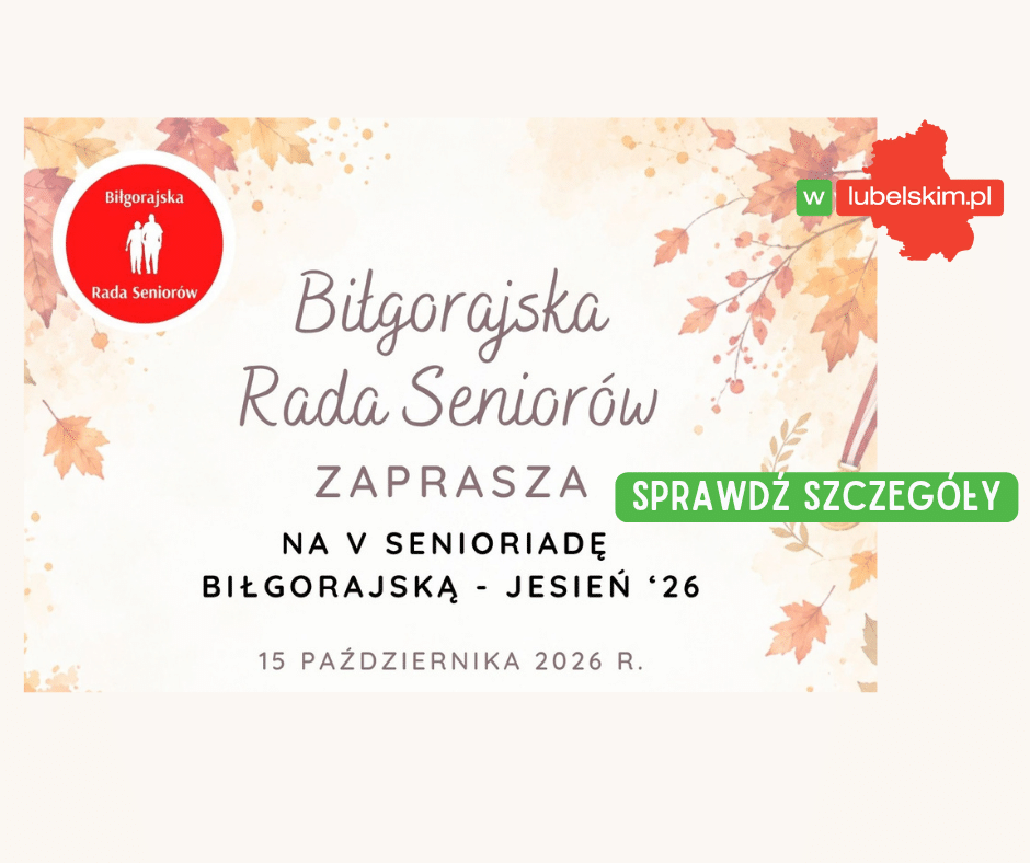 V Senioriada Biłgorajska. Znamy program