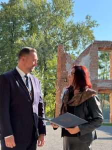 Ruiny pałacu w Bychawie oficjalnie otwarte. Historyczne miejsce dostało nowe życie